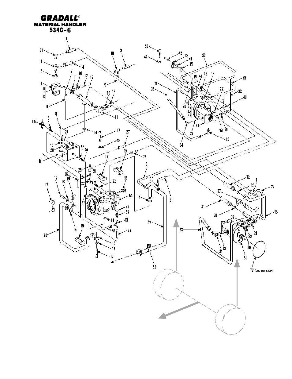 Gradall 534C-6 Parts Manual User Manual | Page 178 / 380