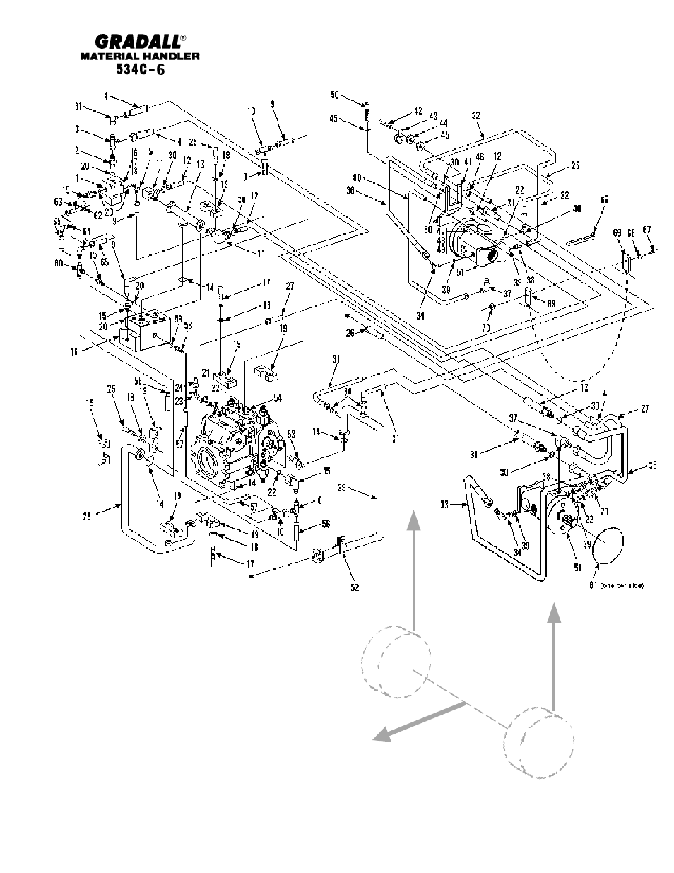 Gradall 534C-6 Parts Manual User Manual | Page 180 / 380