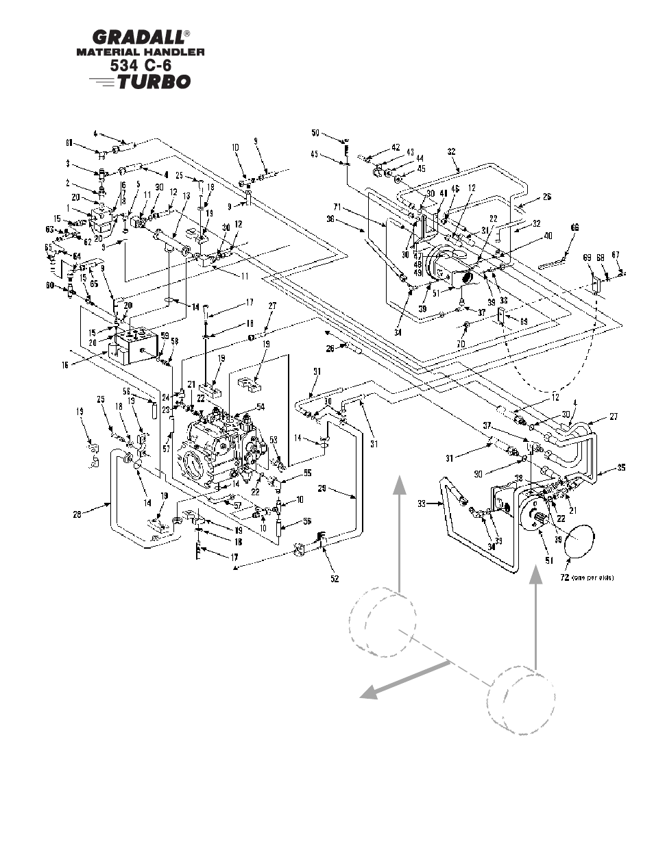 Gradall 534C-6 Parts Manual User Manual | Page 185 / 380