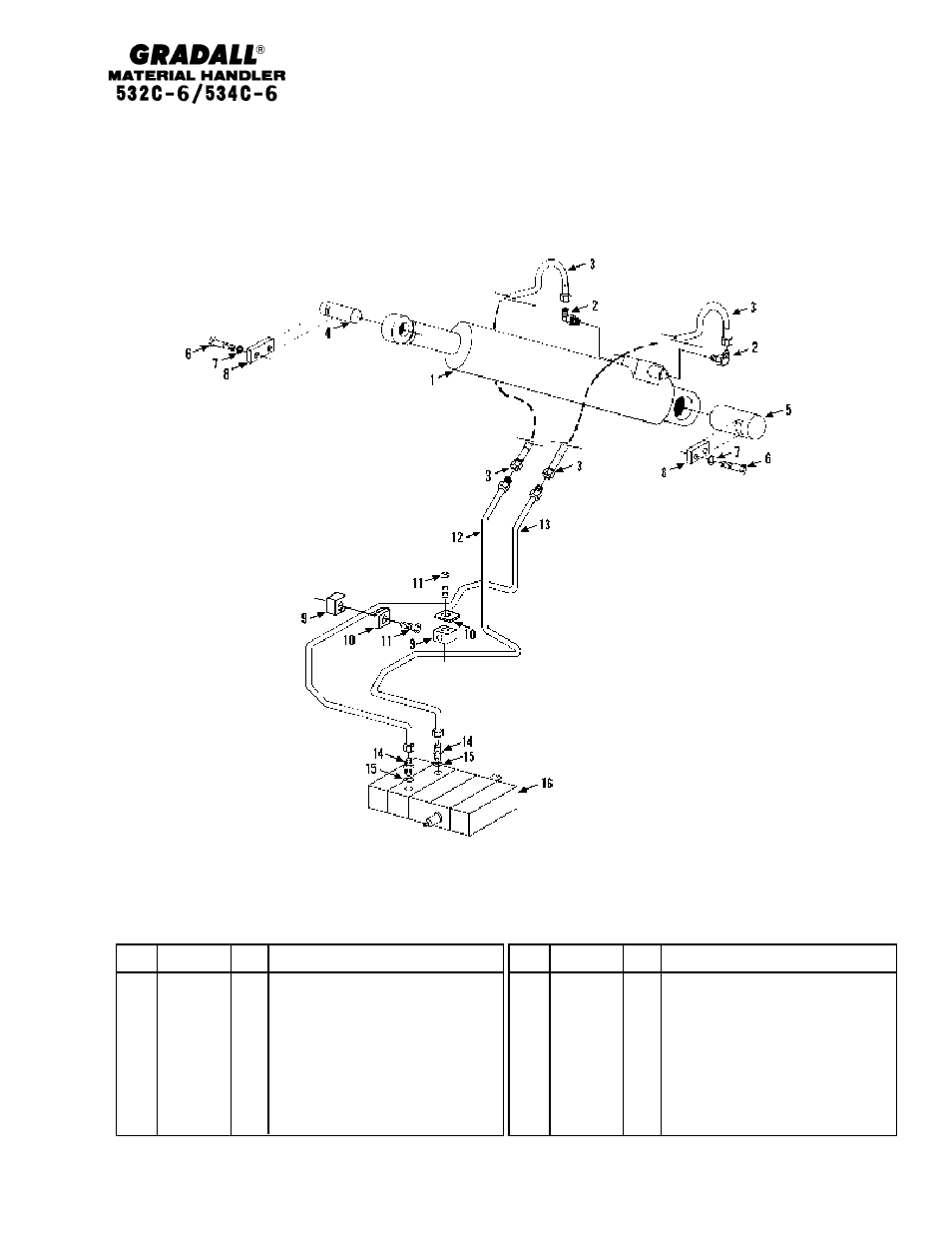 Gradall 534C-6 Parts Manual User Manual | Page 189 / 380