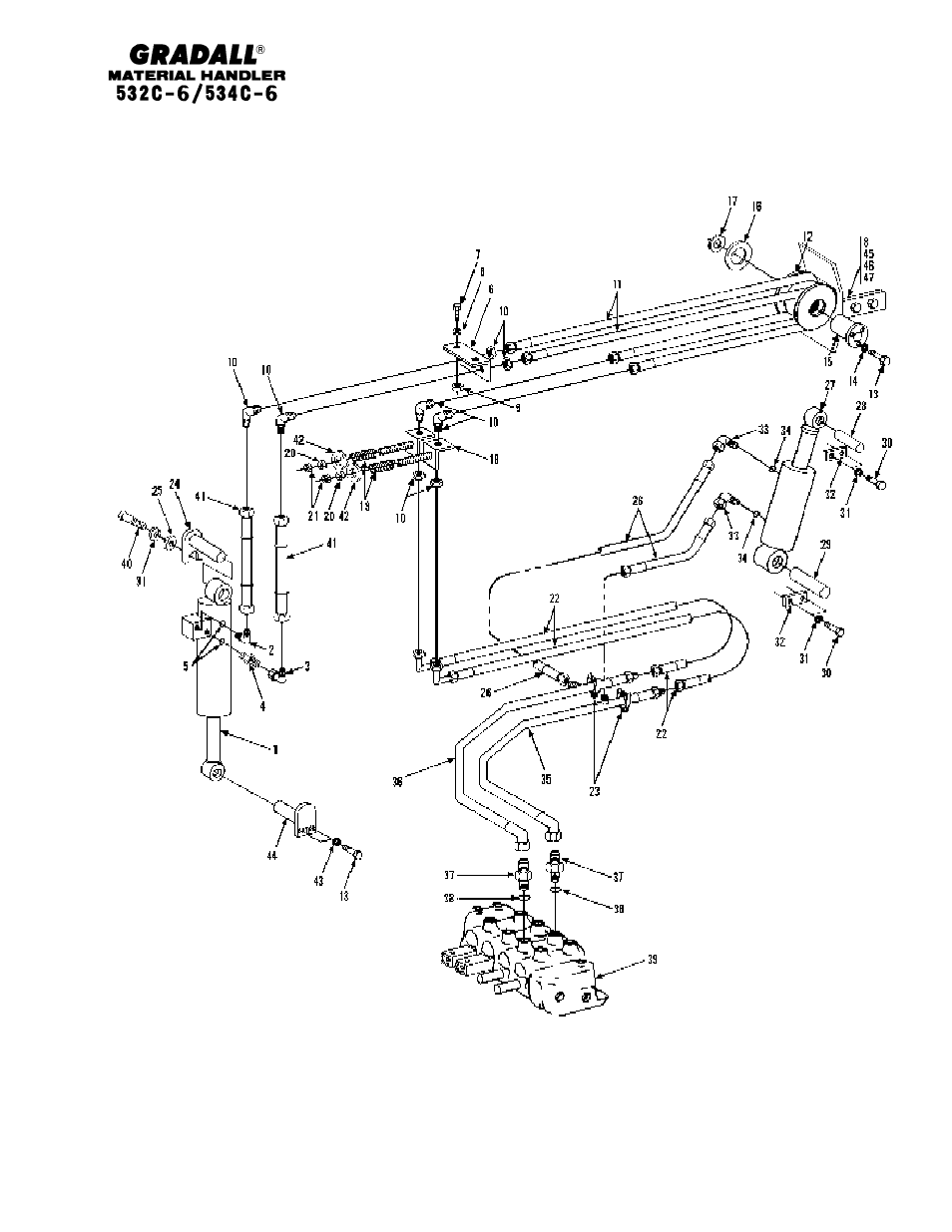 Gradall 534C-6 Parts Manual User Manual | Page 191 / 380