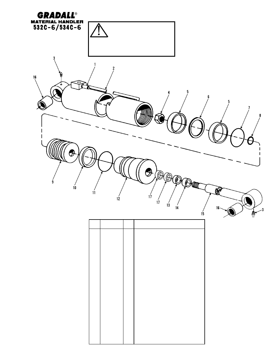 Section 10 hydraulic components | Gradall 534C-6 Parts Manual User Manual | Page 201 / 380