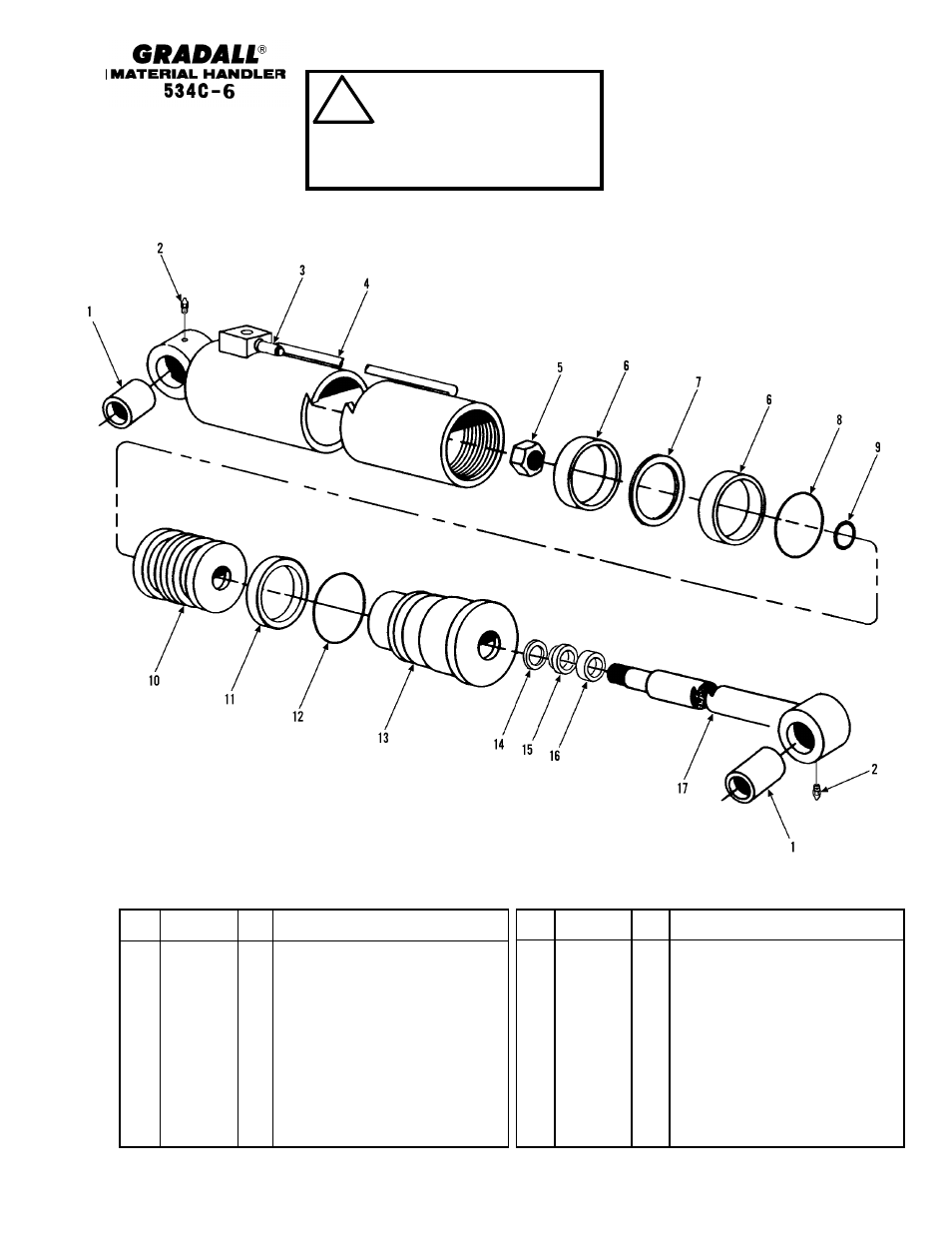Gradall 534C-6 Parts Manual User Manual | Page 207 / 380