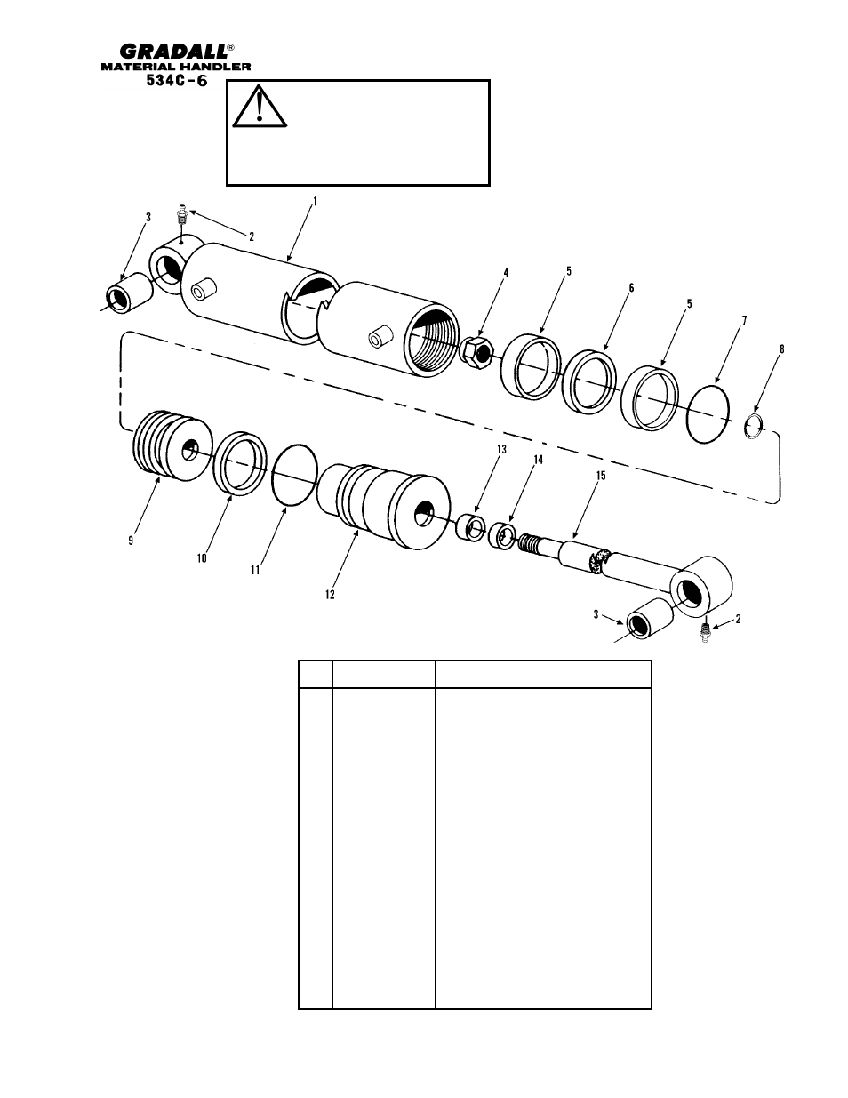Gradall 534C-6 Parts Manual User Manual | Page 210 / 380