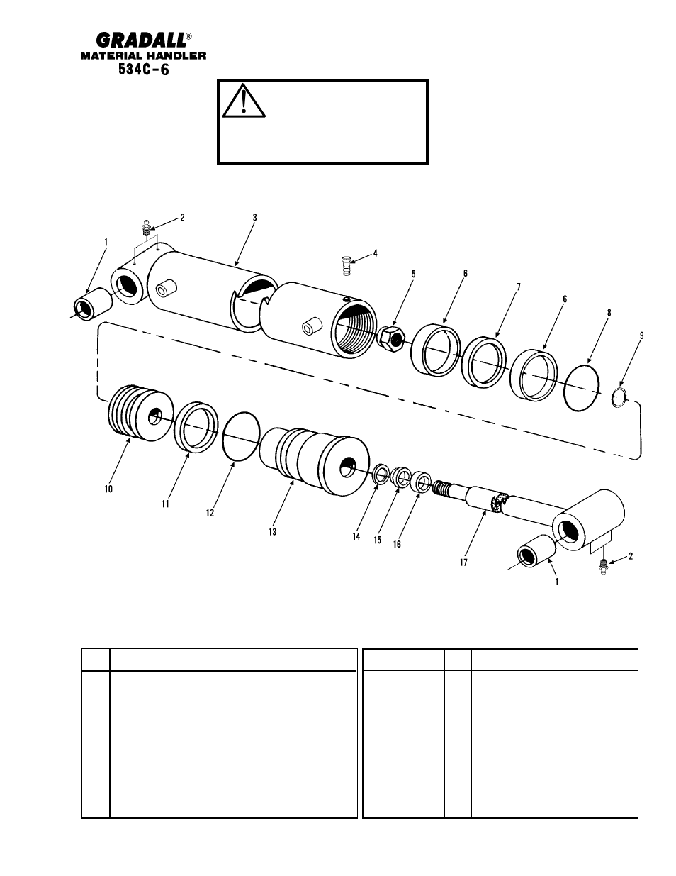 Gradall 534C-6 Parts Manual User Manual | Page 211 / 380