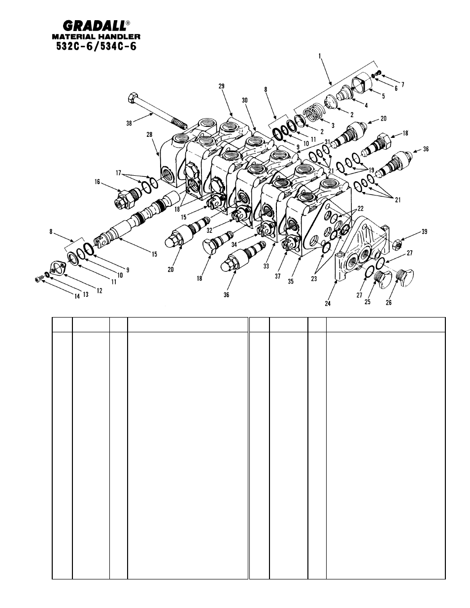 Gradall 534C-6 Parts Manual User Manual | Page 219 / 380