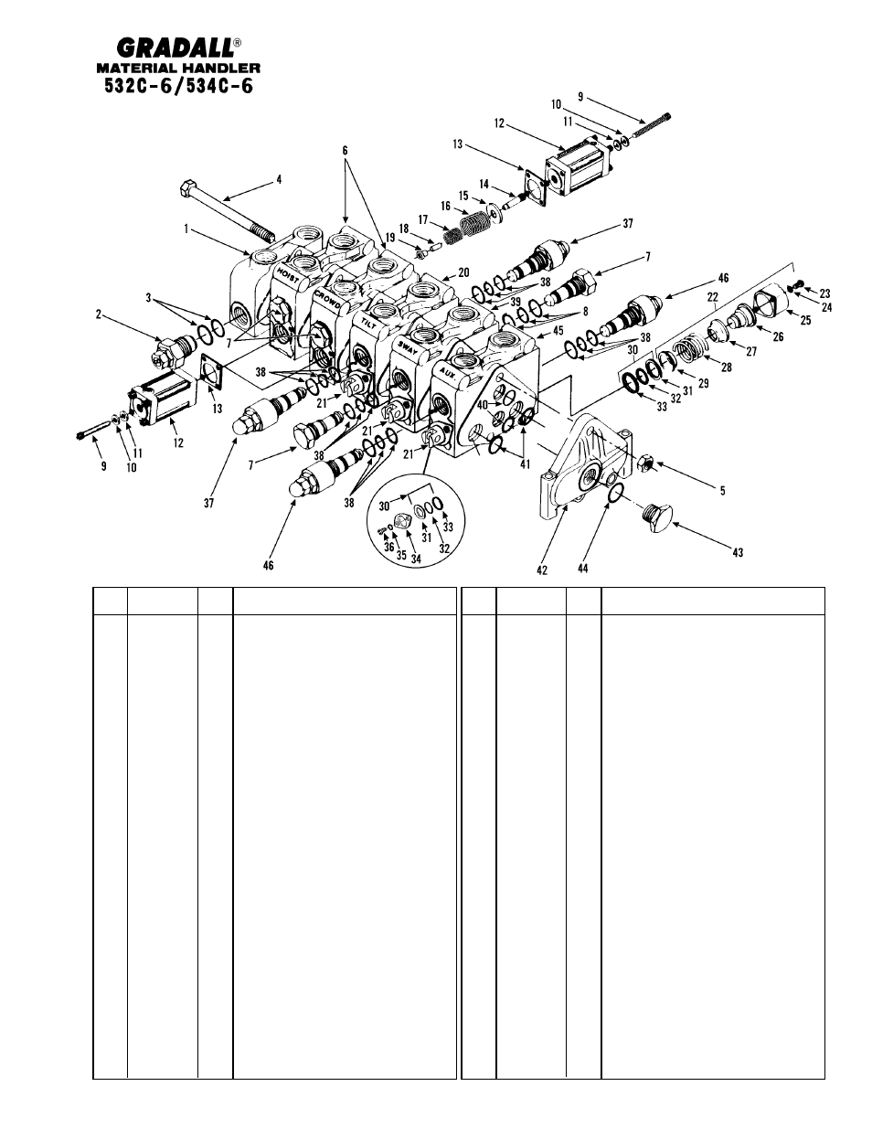 Gradall 534C-6 Parts Manual User Manual | Page 220 / 380