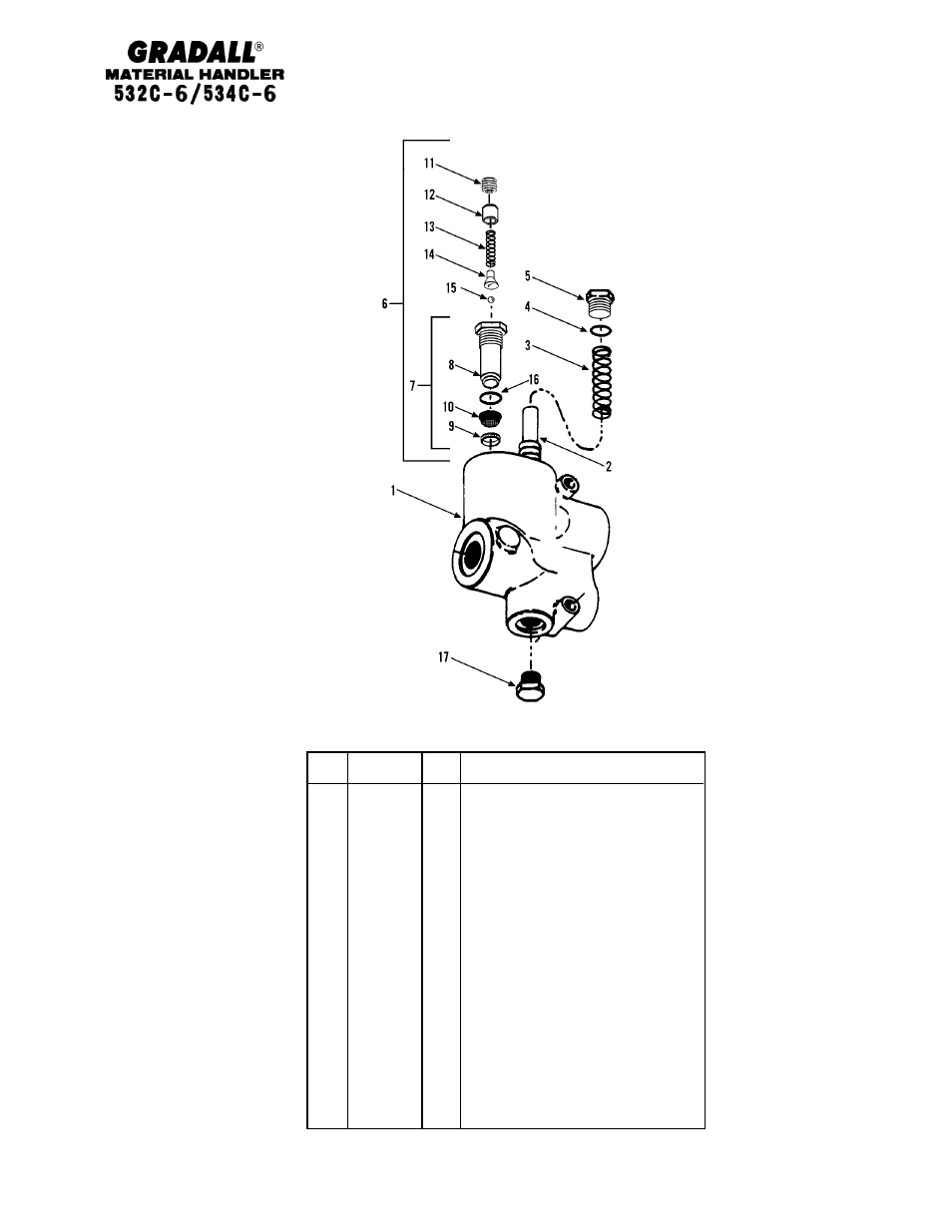 Gradall 534C-6 Parts Manual User Manual | Page 223 / 380