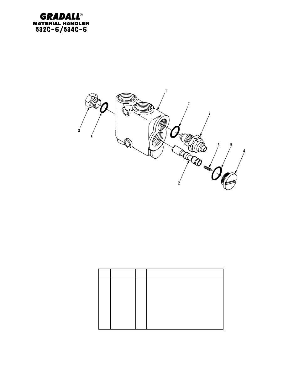 Gradall 534C-6 Parts Manual User Manual | Page 225 / 380