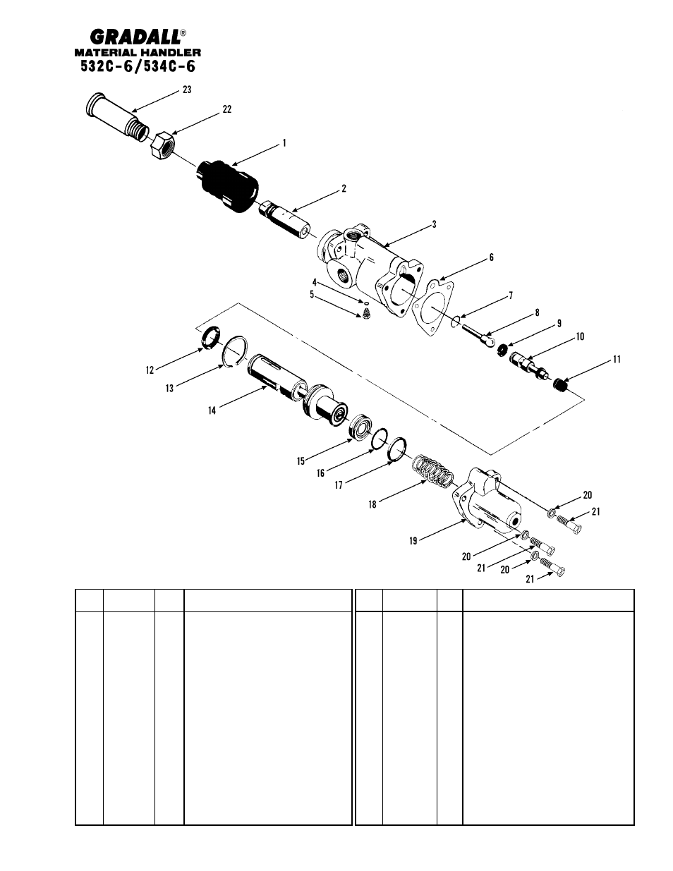 Gradall 534C-6 Parts Manual User Manual | Page 226 / 380