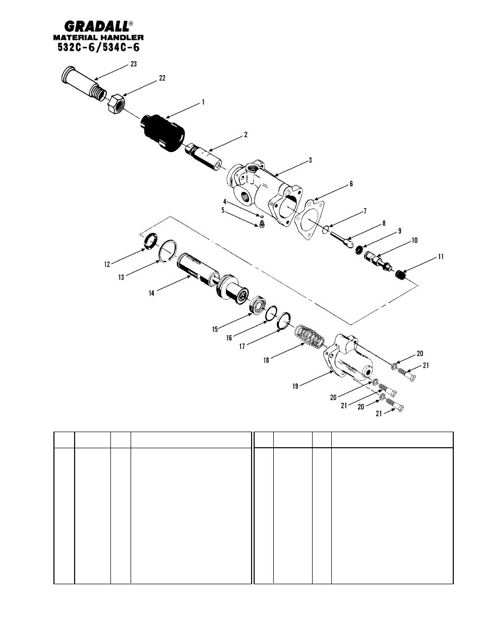 Gradall 534C-6 Parts Manual User Manual | Page 227 / 380