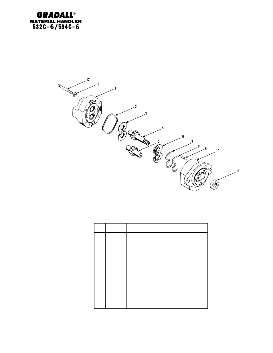 Gradall 534C-6 Parts Manual User Manual | Page 233 / 380