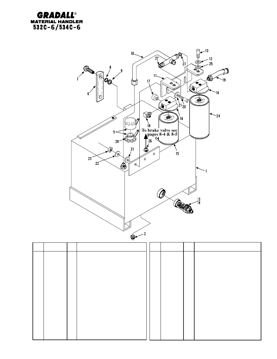 Gradall 534C-6 Parts Manual User Manual | Page 245 / 380