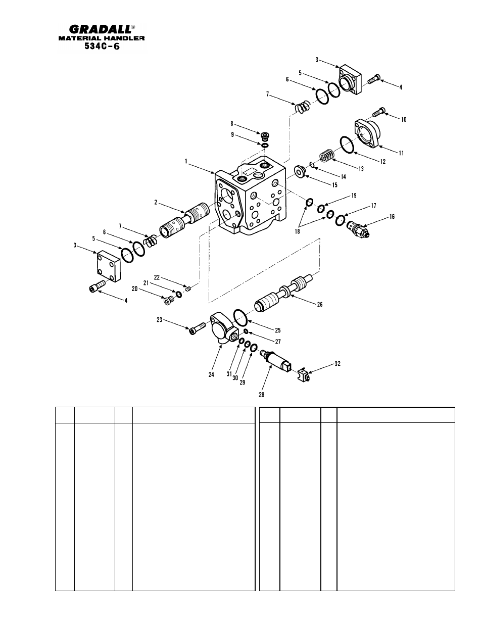 Gradall 534C-6 Parts Manual User Manual | Page 251 / 380