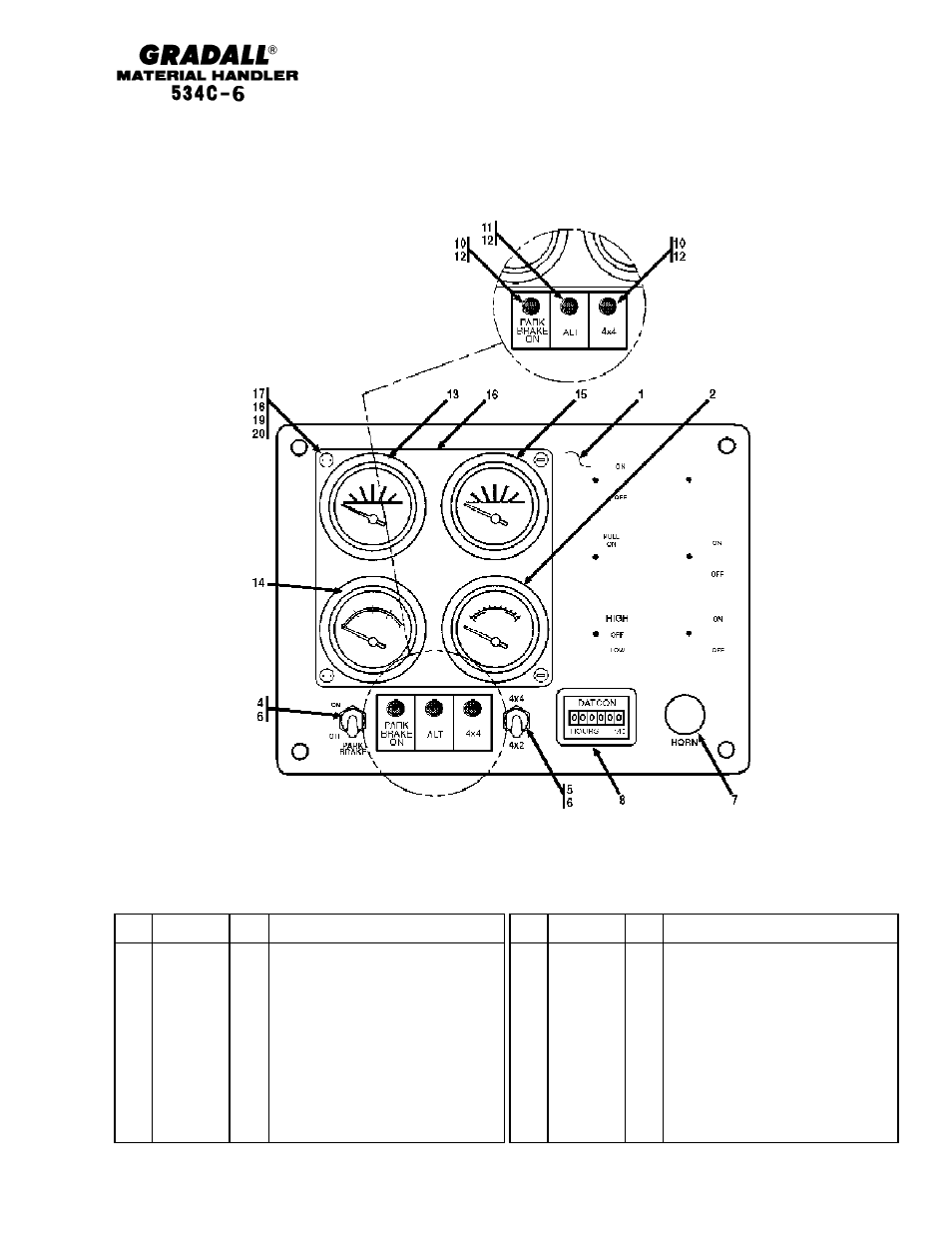 Gradall 534C-6 Parts Manual User Manual | Page 268 / 380