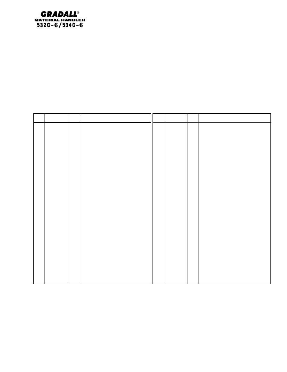 Gradall 534C-6 Parts Manual User Manual | Page 305 / 380