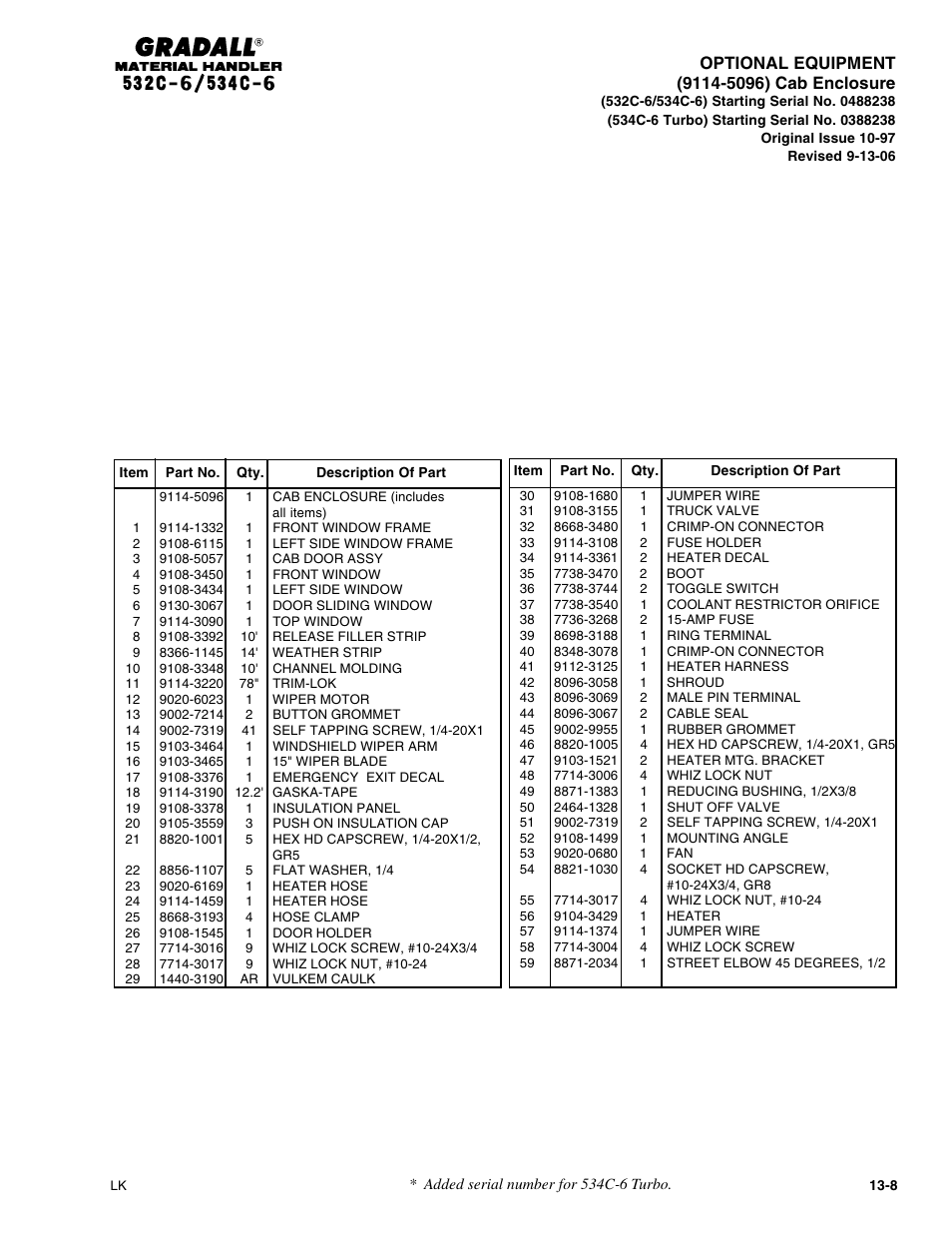 Gradall 534C-6 Parts Manual User Manual | Page 314 / 380