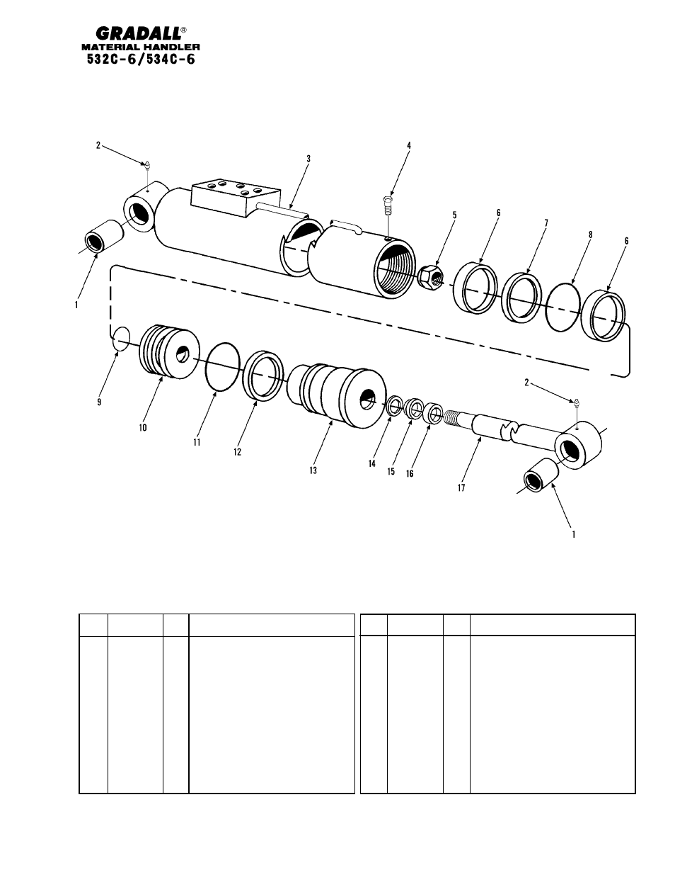 Gradall 534C-6 Parts Manual User Manual | Page 317 / 380