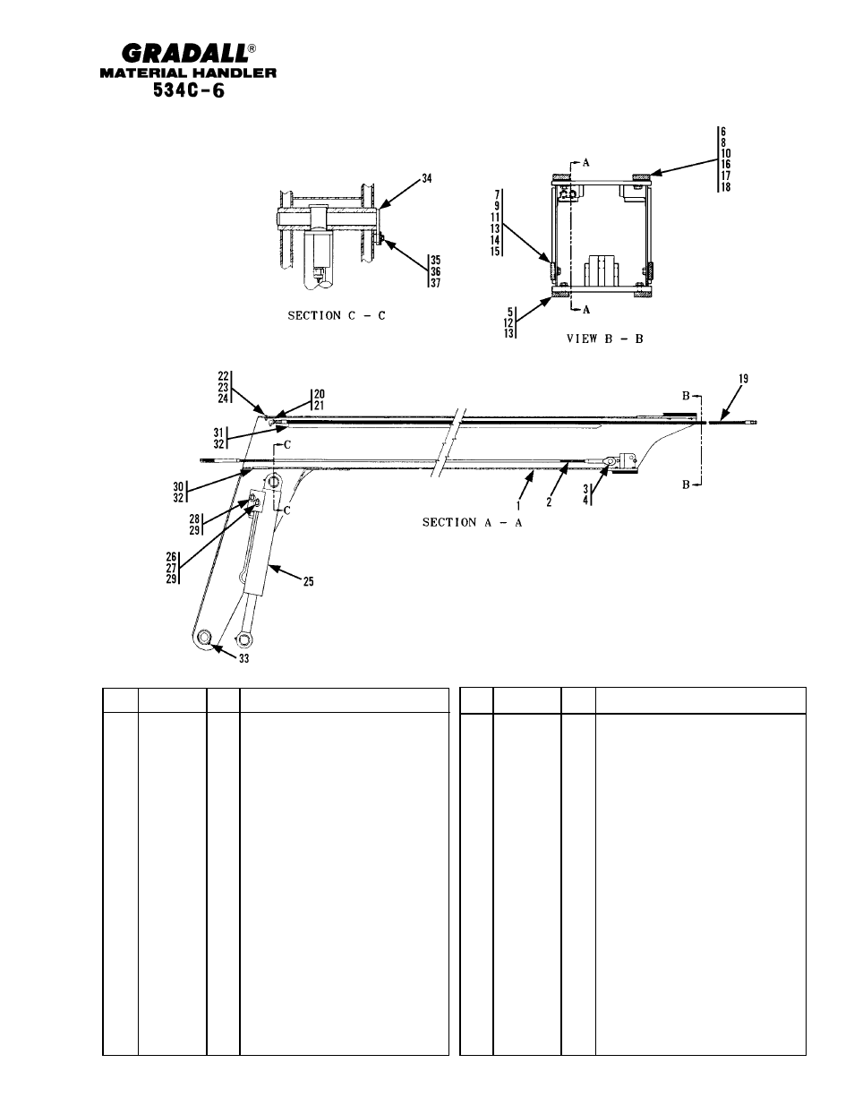 Gradall 534C-6 Parts Manual User Manual | Page 359 / 380