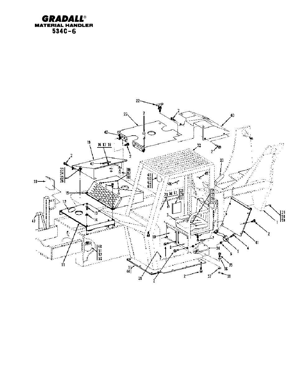 Gradall 534C-6 Parts Manual User Manual | Page 37 / 380