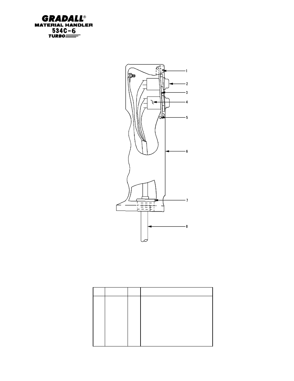 Gradall 534C-6 Parts Manual User Manual | Page 377 / 380