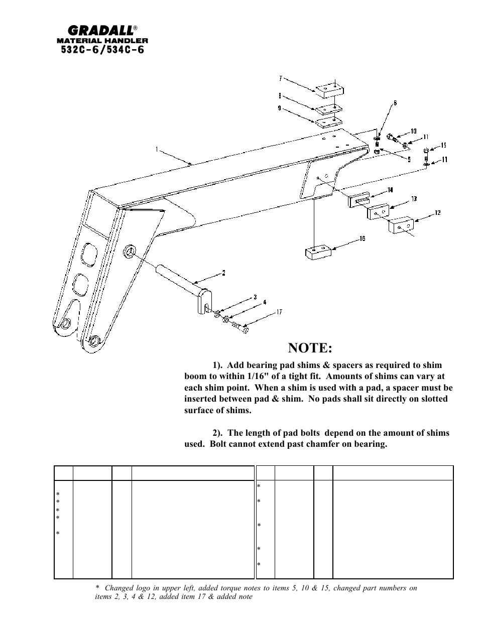 Gradall 534C-6 Parts Manual User Manual | Page 53 / 380