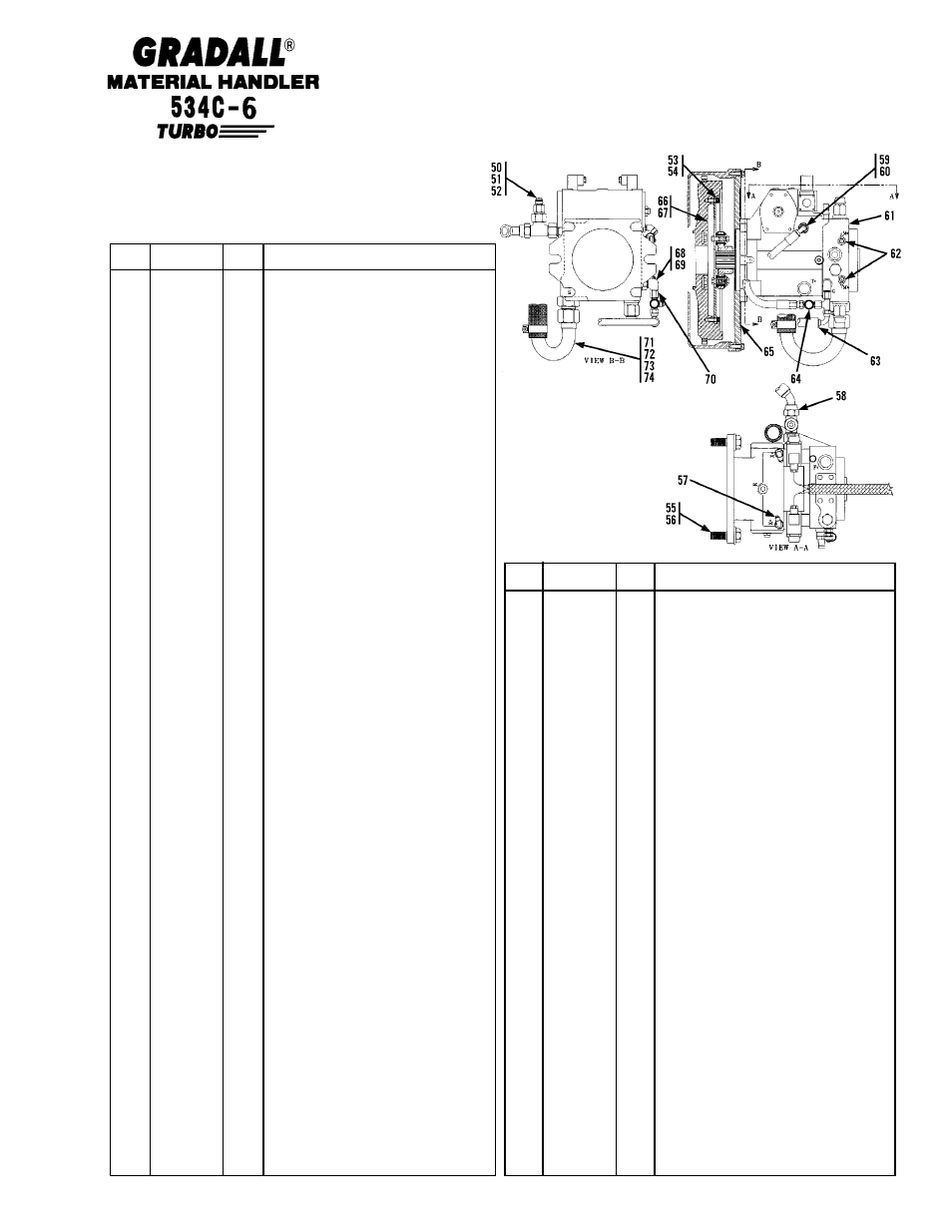 Gradall 534C-6 Parts Manual User Manual | Page 88 / 380