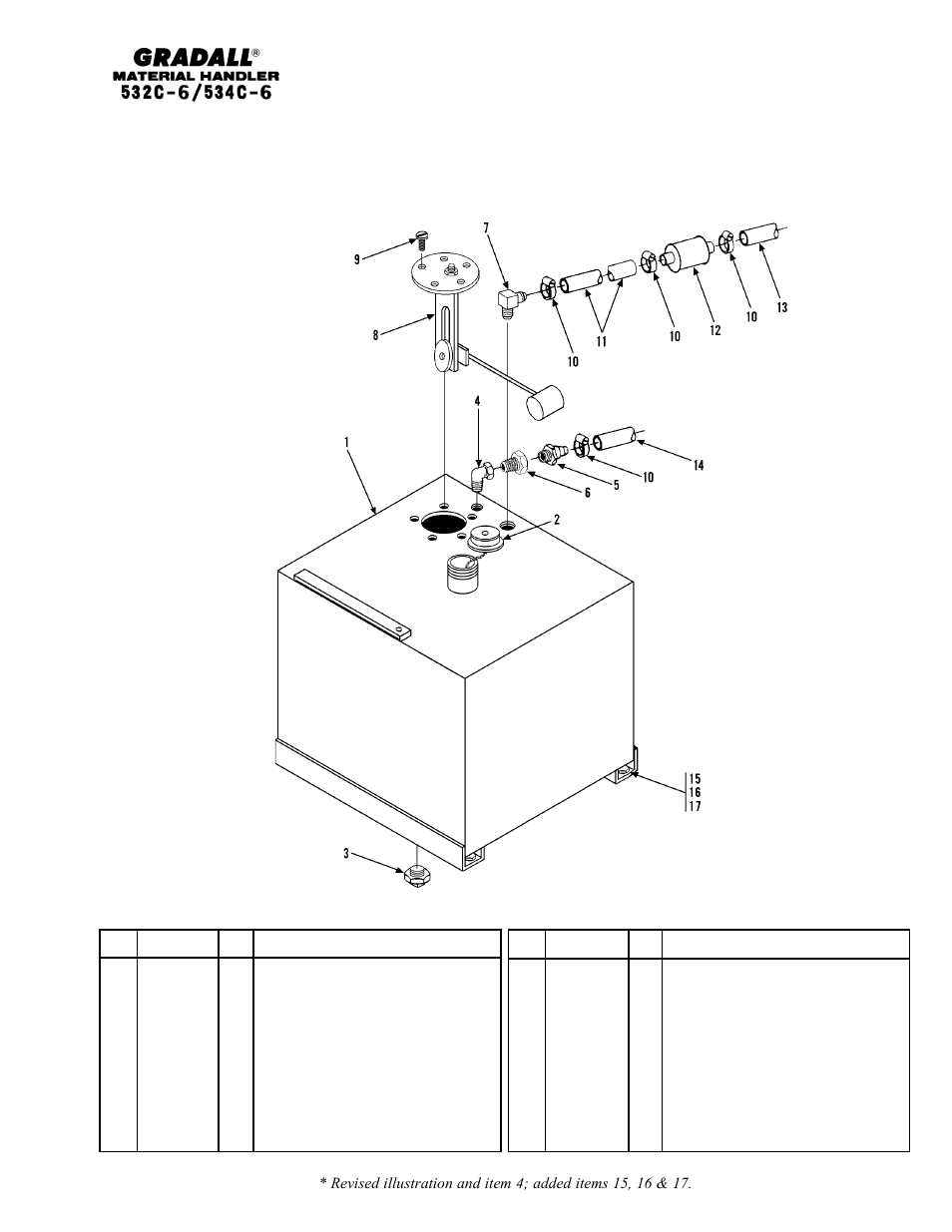 Gradall 534C-6 Parts Manual User Manual | Page 90 / 380