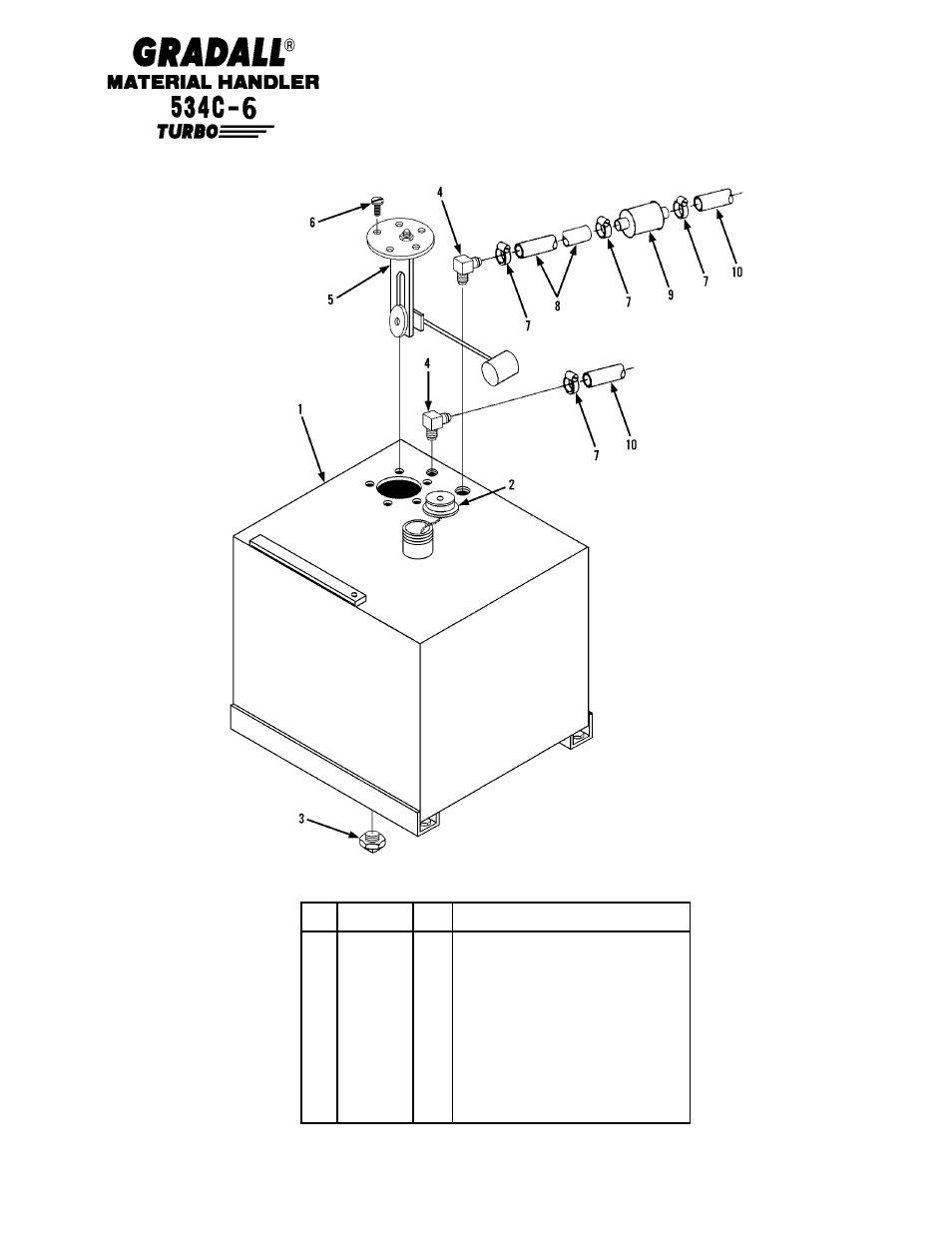 Gradall 534C-6 Parts Manual User Manual | Page 92 / 380