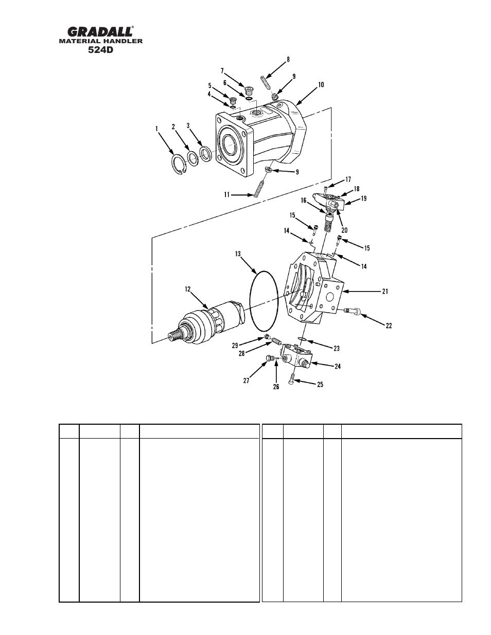 524d | Gradall 524D User Manual | Page 142 / 225