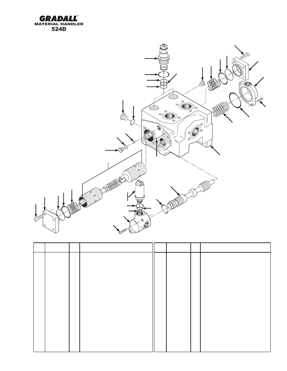 524d | Gradall 524D User Manual | Page 145 / 225