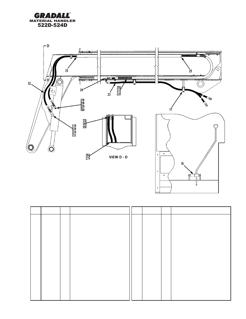 Gradall 524D User Manual | Page 180 / 225