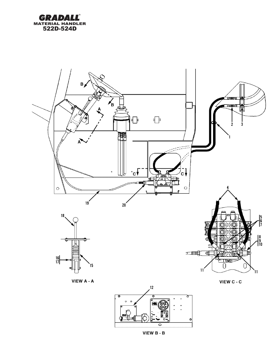 Gradall 524D User Manual | Page 185 / 225