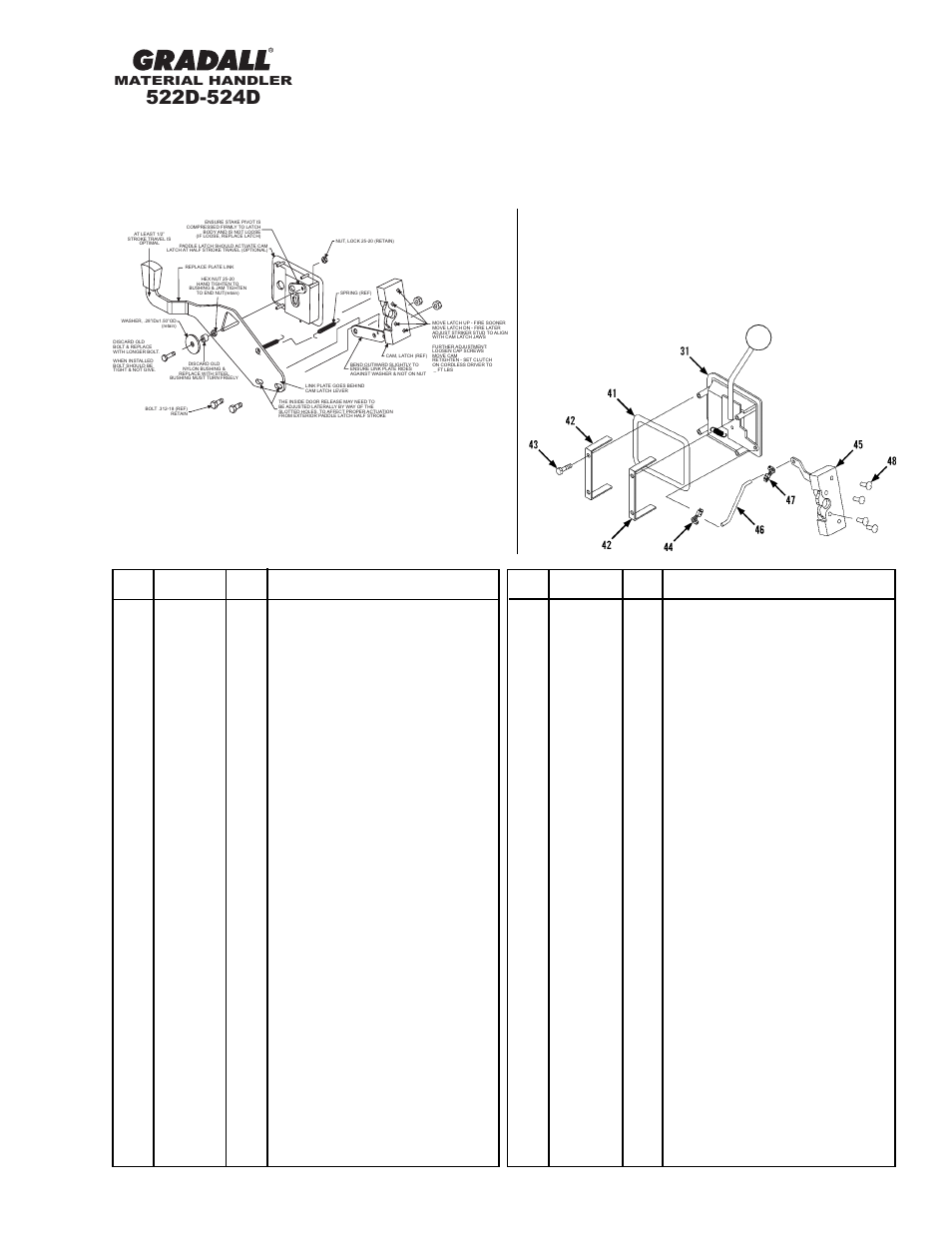 Gradall 524D User Manual | Page 196 / 225