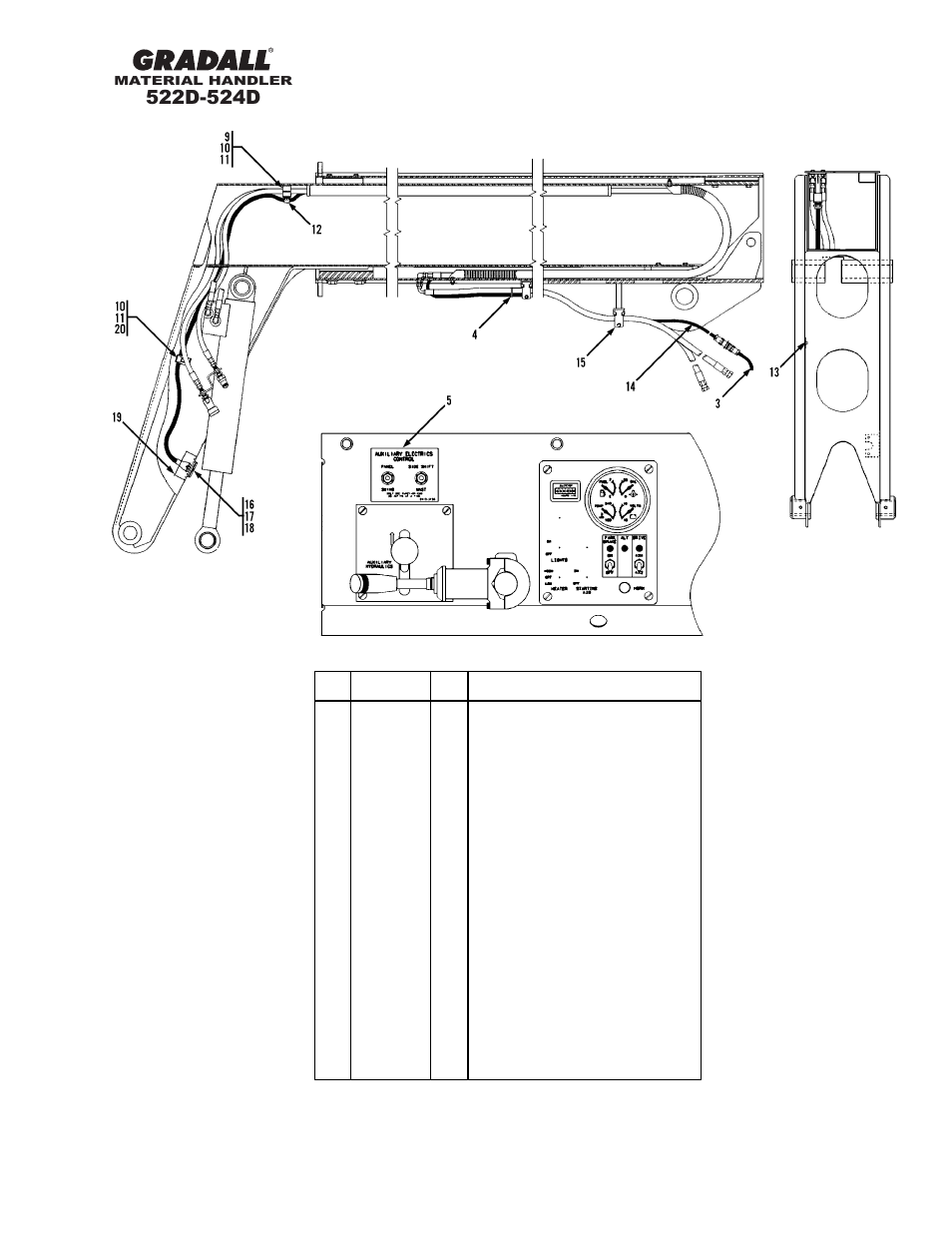 Gradall 524D User Manual | Page 203 / 225
