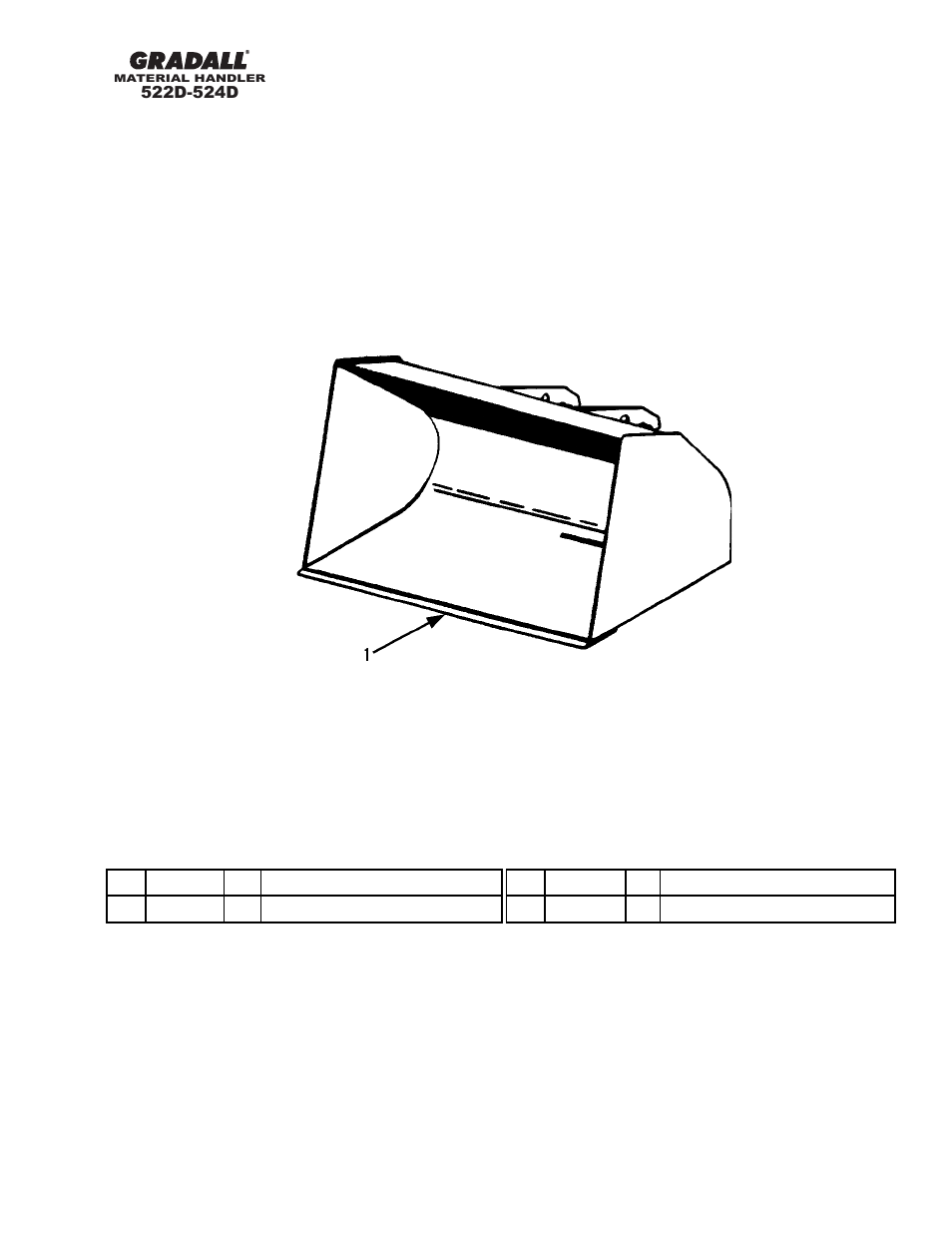 Gradall 524D User Manual | Page 40 / 225
