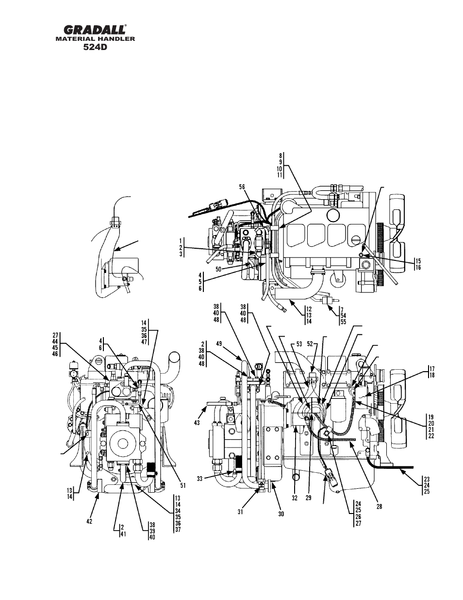 524d | Gradall 524D User Manual | Page 55 / 225