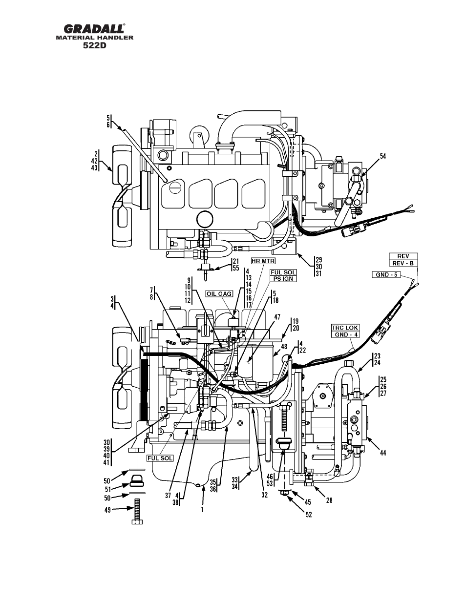 Gradall 524D User Manual | Page 69 / 225
