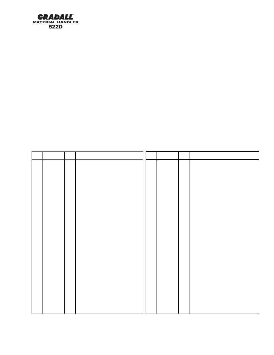 522d | Gradall 524D User Manual | Page 77 / 225