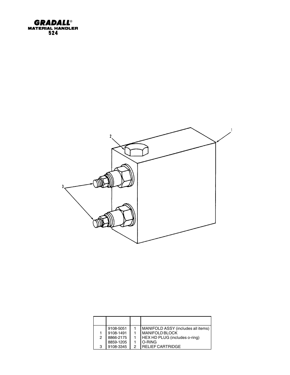 Gradall 524 Parts Manual User Manual | Page 192 / 312