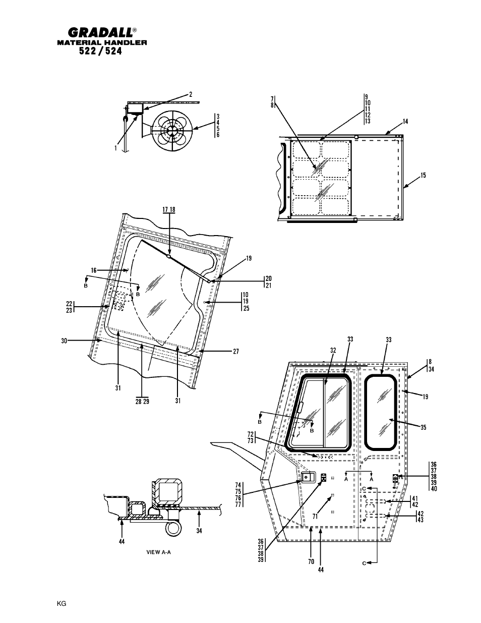 Gradall 524 Parts Manual User Manual | Page 248 / 312