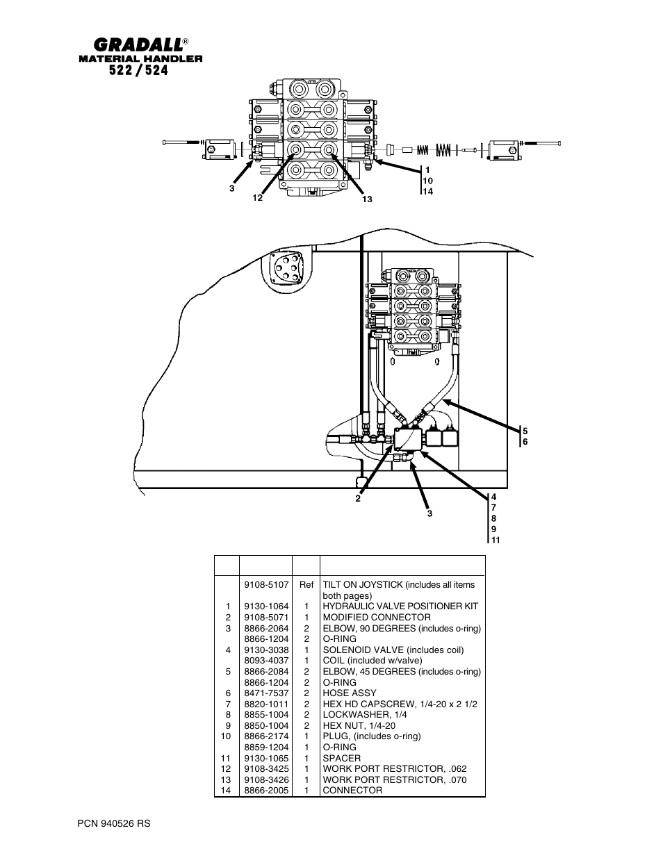 Gradall 524 Parts Manual User Manual | Page 293 / 312