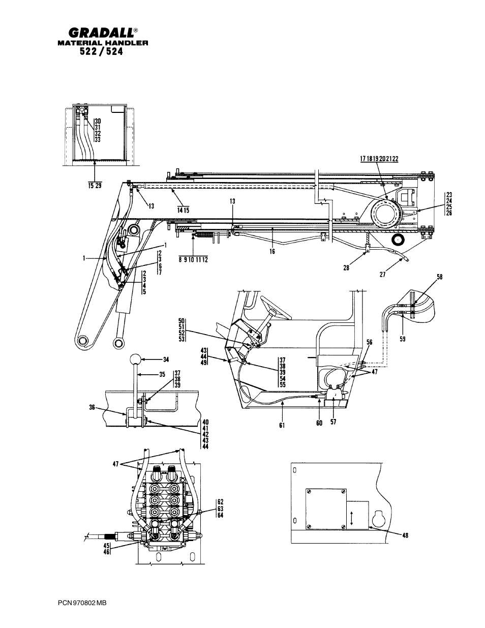 Gradall 524 Parts Manual User Manual | Page 295 / 312