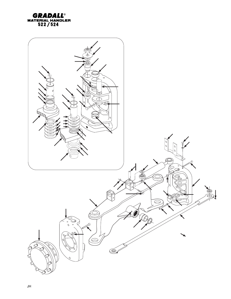 Gradall 524 Parts Manual User Manual | Page 304 / 312