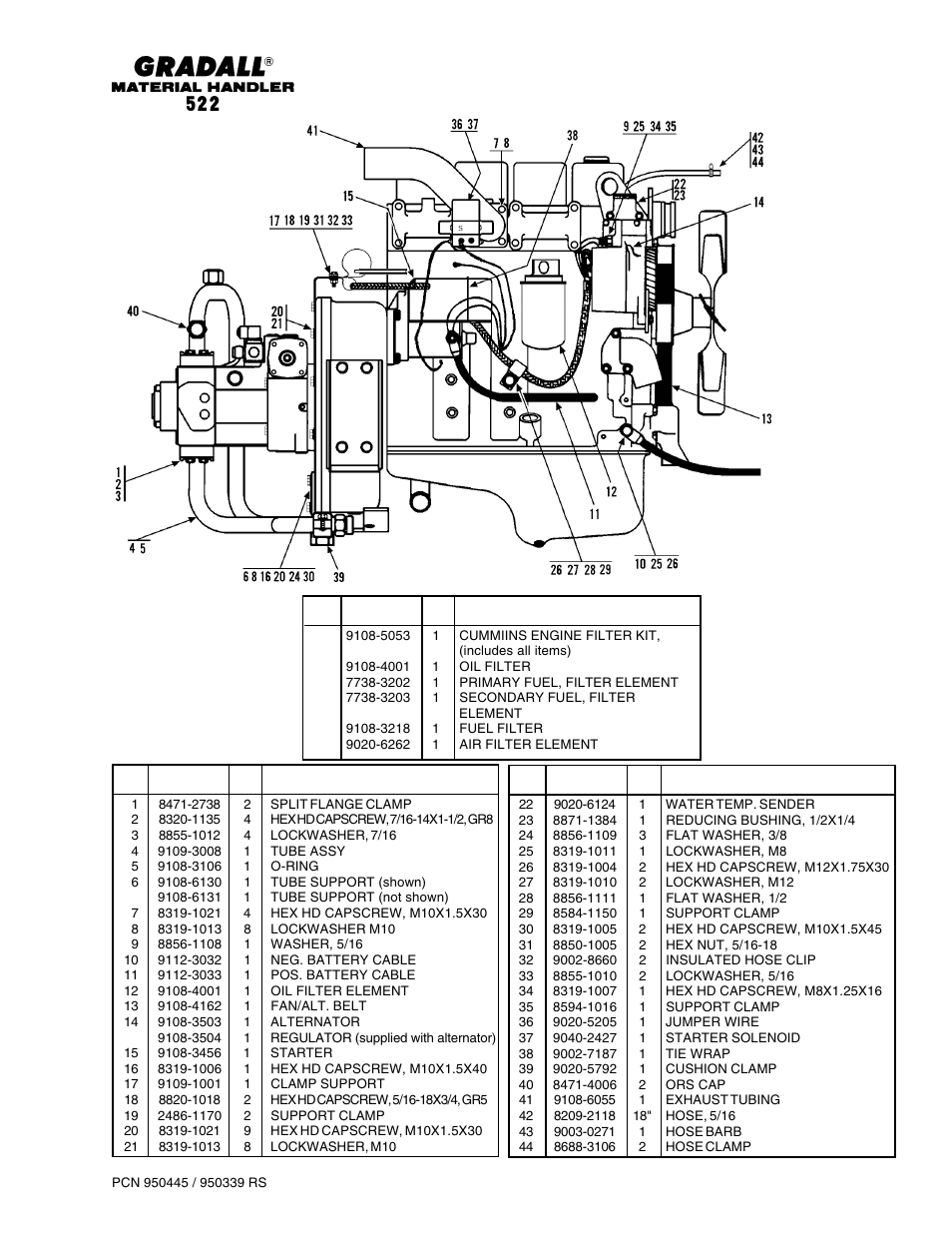 Gradall 524 Parts Manual User Manual | Page 55 / 312
