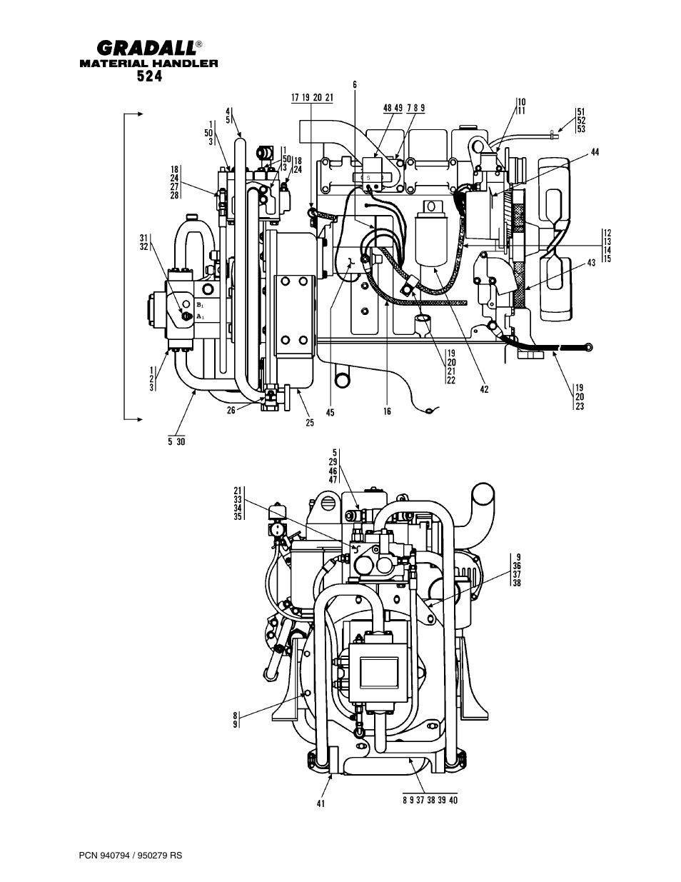 Gradall 524 Parts Manual User Manual | Page 64 / 312