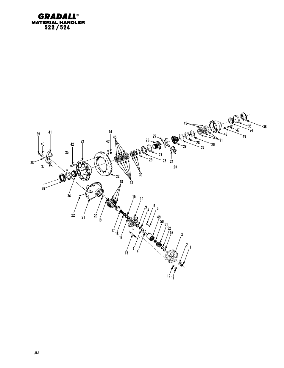 Gradall 524 Parts Manual User Manual | Page 87 / 312