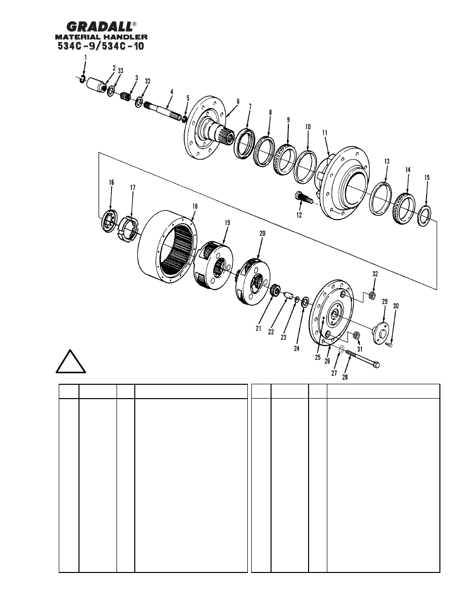 Gradall 534C-10 Parts Manual User Manual | Page 103 / 255