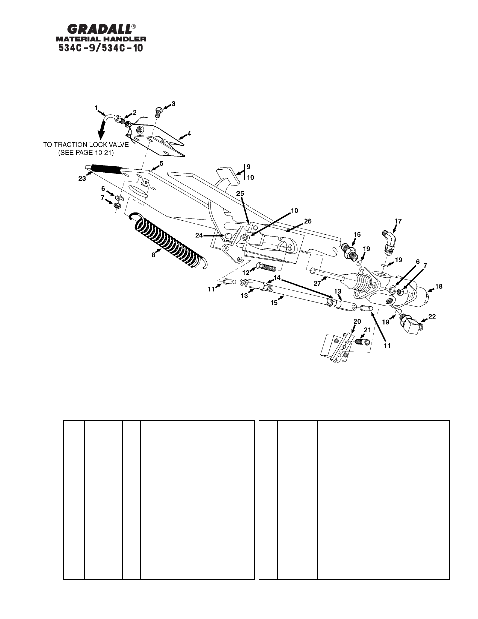Gradall 534C-10 Parts Manual User Manual | Page 110 / 255