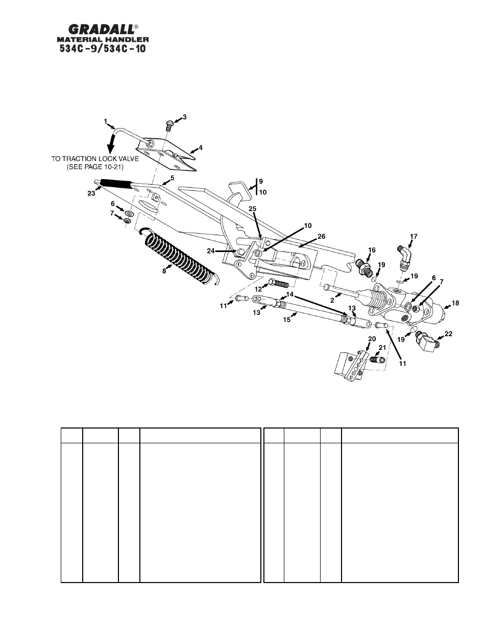 Gradall 534C-10 Parts Manual User Manual | Page 114 / 255